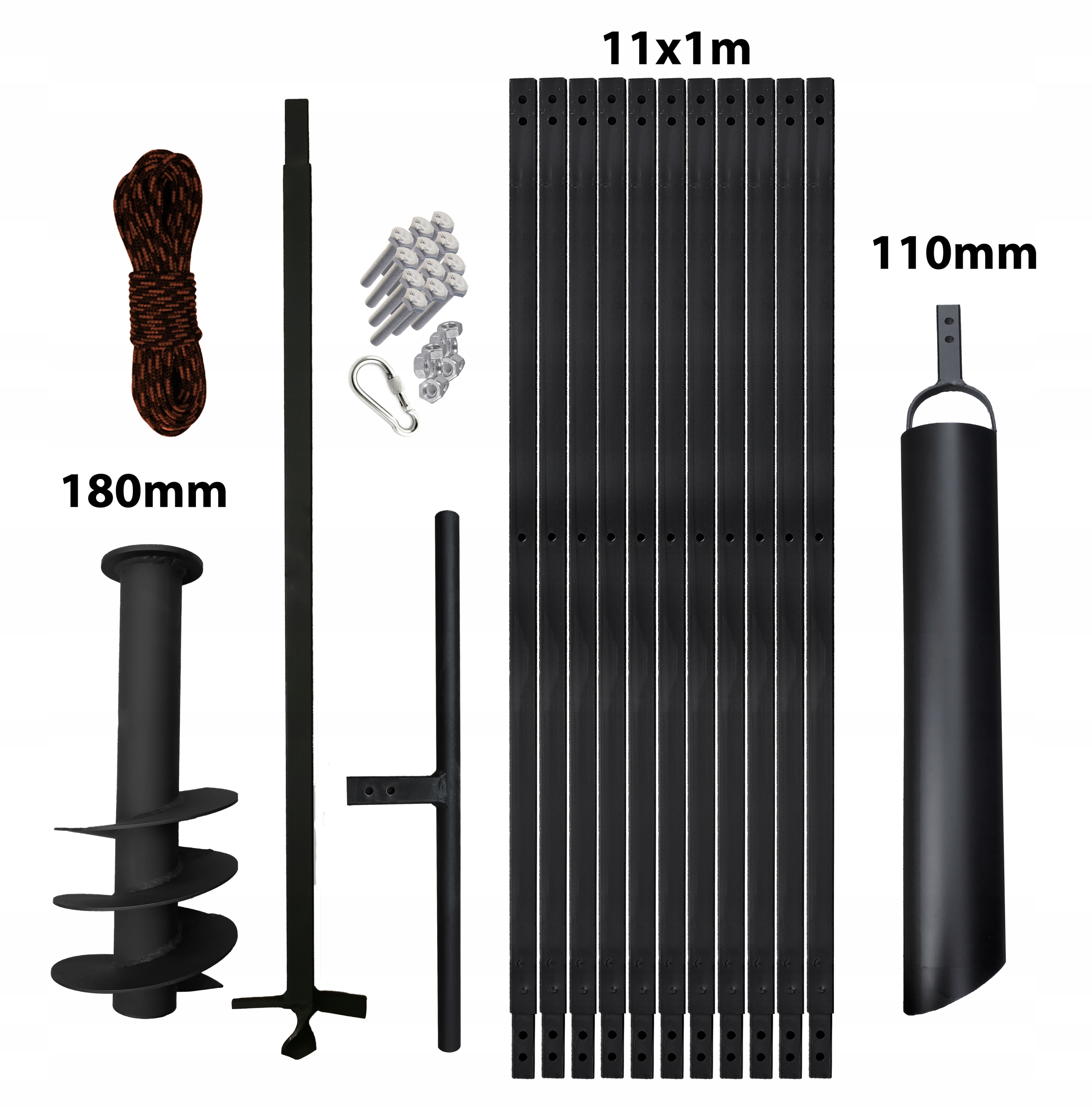 Ručná vrtná súprava PWSAM pre vrty s priemerom 180 mm